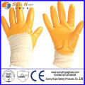 Gants en coton recouvert de nitrile